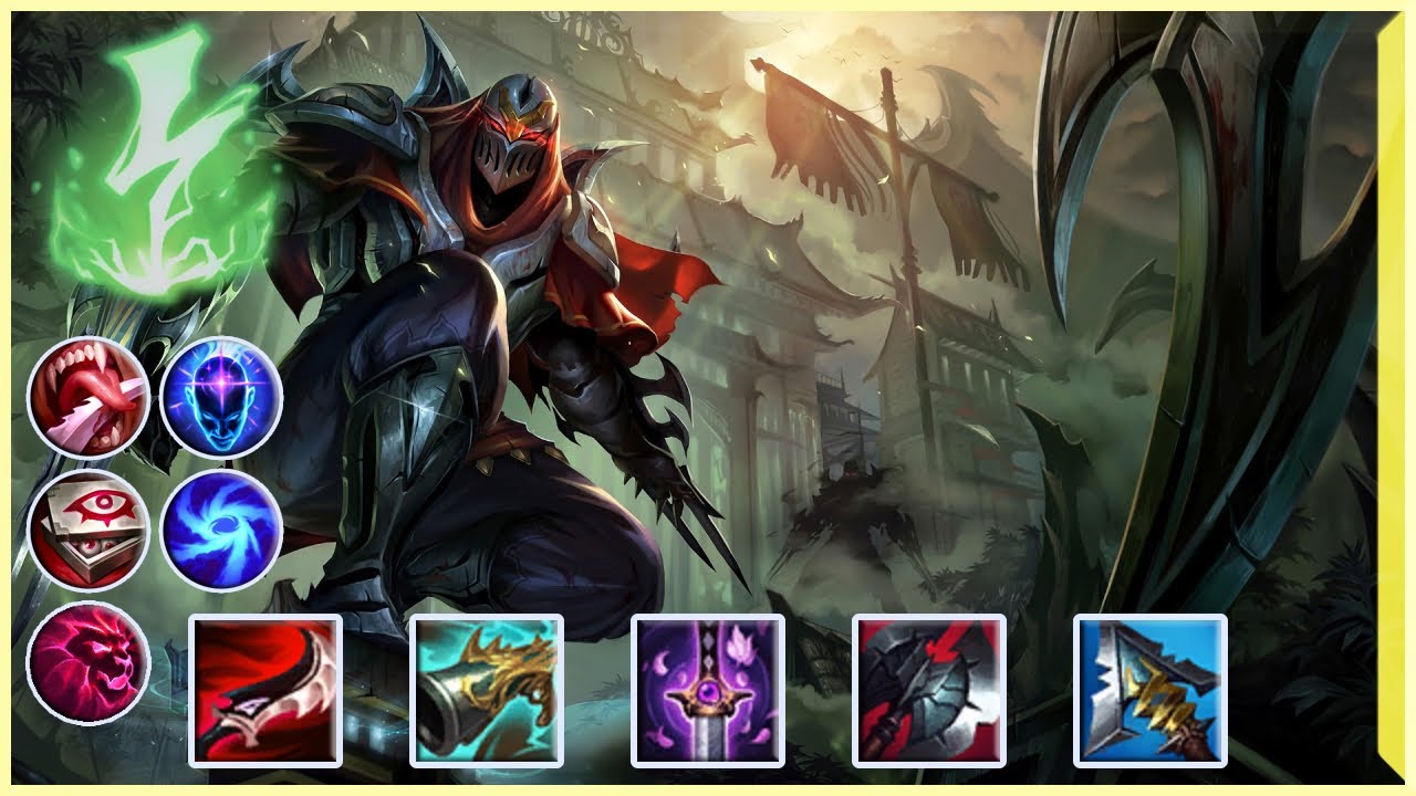 ADERTYH ZED MONTAGE - EUW GRANDMASTER ZED MAIN l LOL SPACE