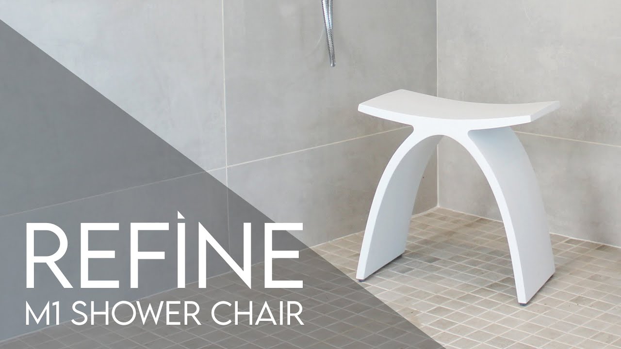 Refine M1 shower stool by www.SolutionBased.com