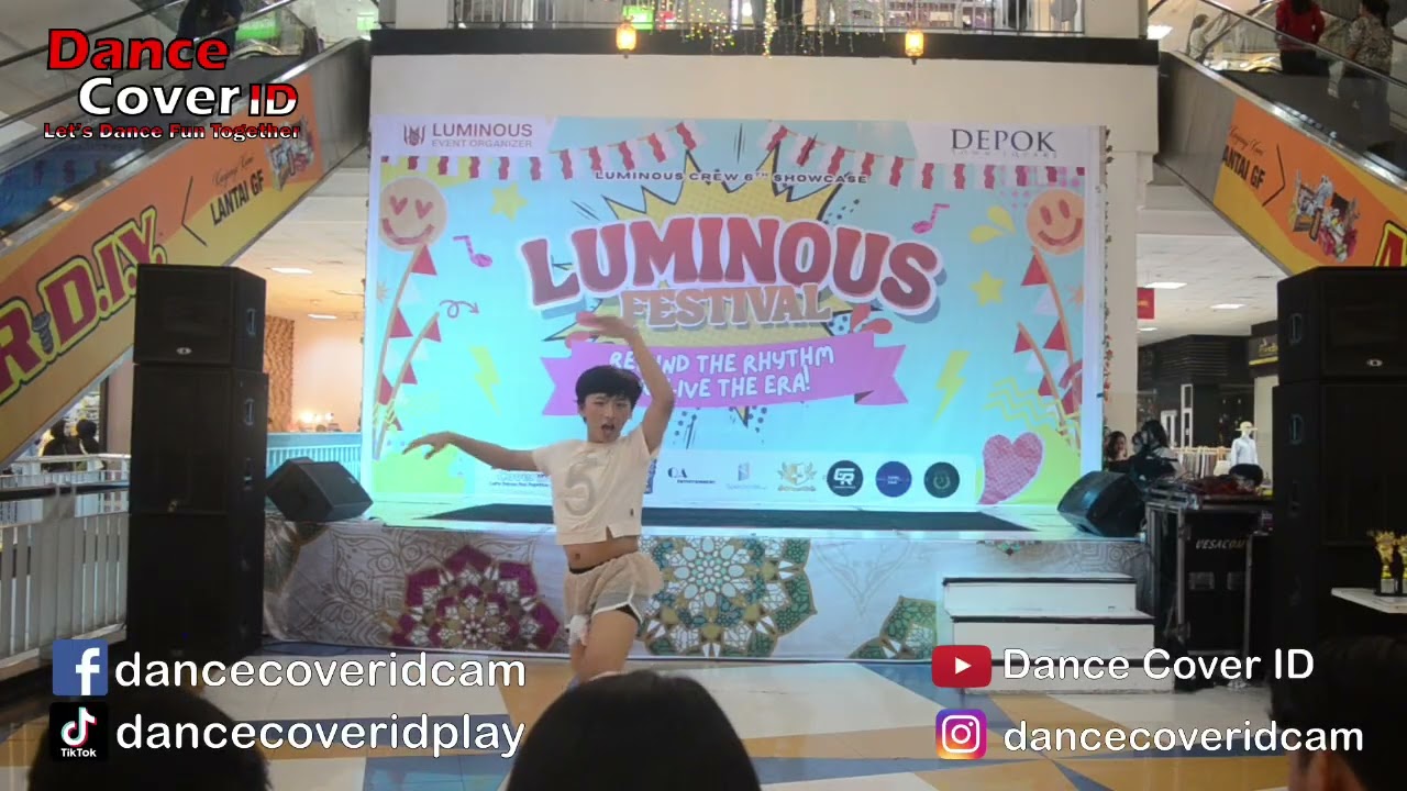 AL Dance Cover Kiss of Life at LUMINOUS FESTIVAL 2025 Depok Town Square