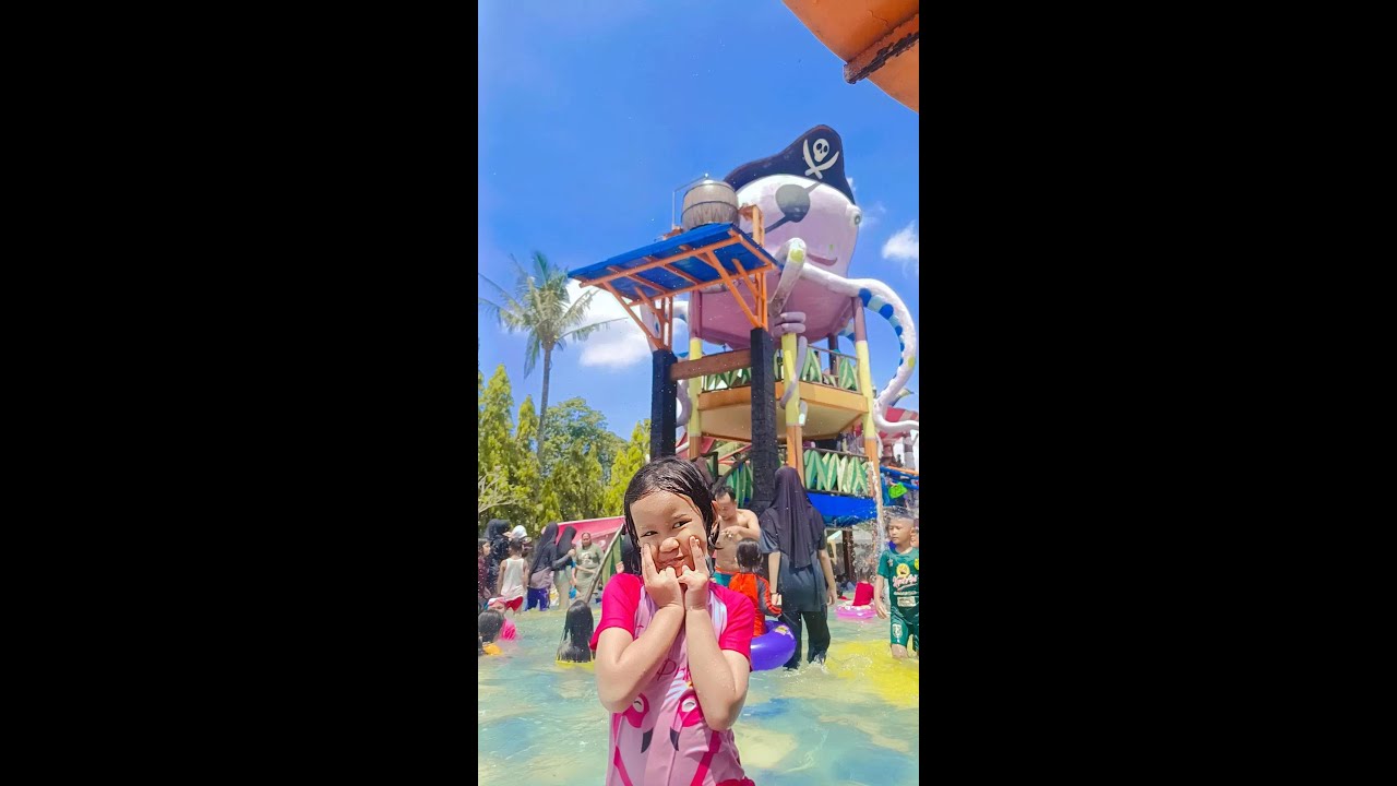 Nayyara siap siap di guyur ember tumpah gurita 😱