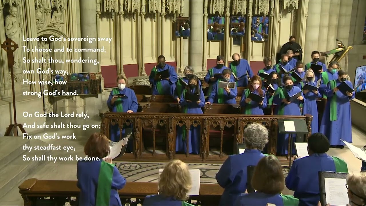Give To The Winds Thy Fears performed by The Riverside Choir | February 13, 2022