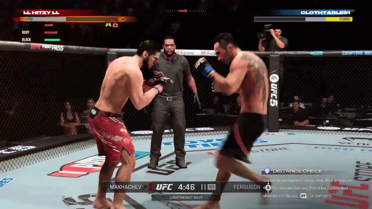 Tferg knocks out Islam Makhachev in UFC 5