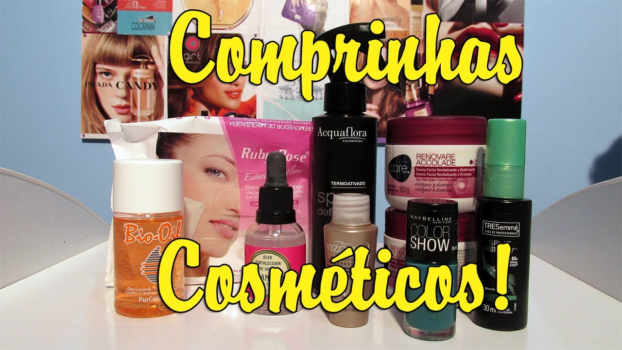 Comprinhas de Cosméticos!