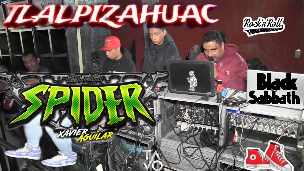 🤘Rock and Roll con Sonido SPIDER en Tlalpizahuac🎸1 de Octubre 2023😎