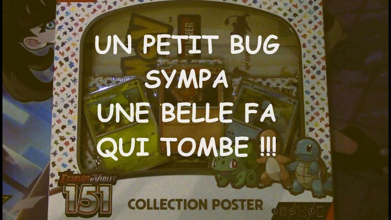 POKEMON - 151 PETIT BUG ET UNE FA TYPE PLANTE QUI TOMBE !!!💥