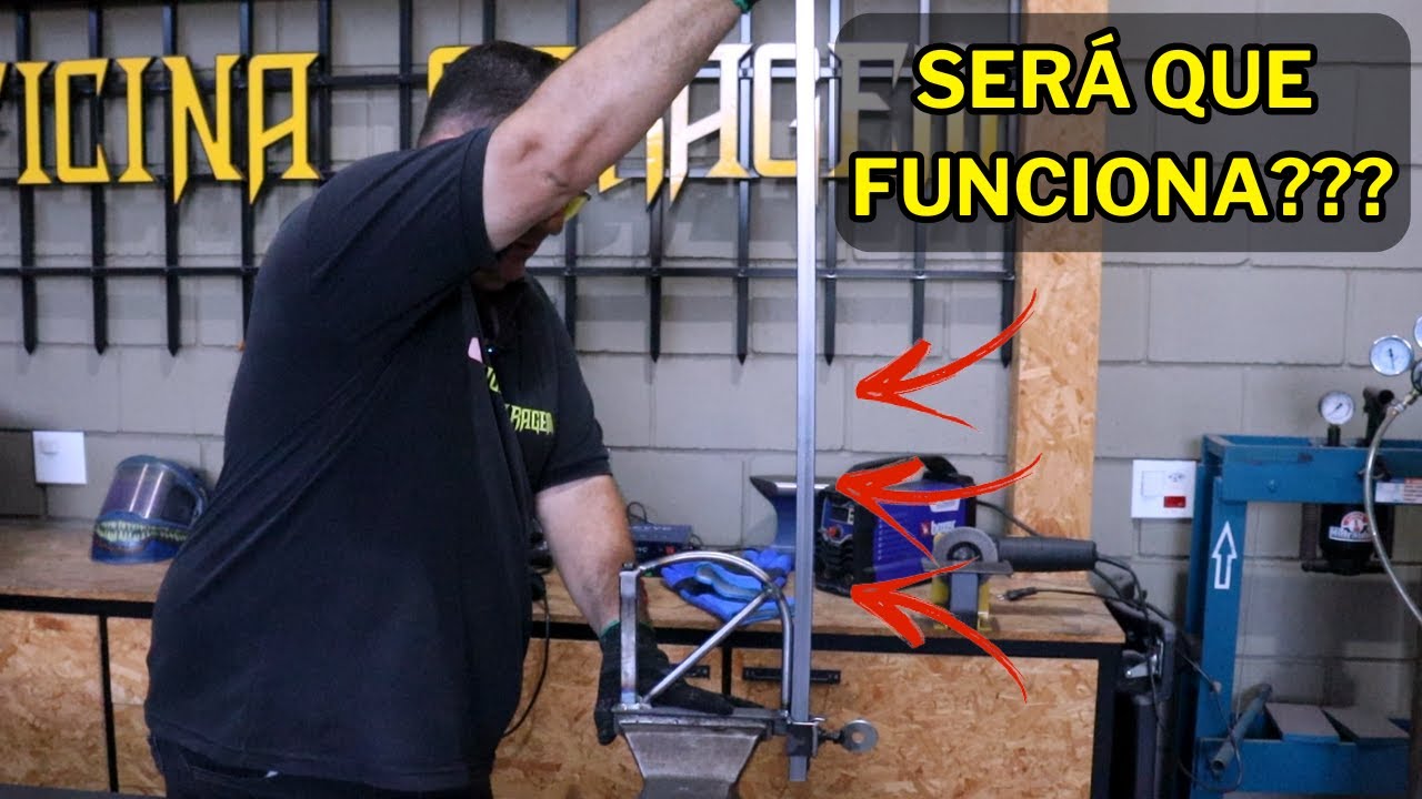Curvador de Metalon Manual - Simples e Prático