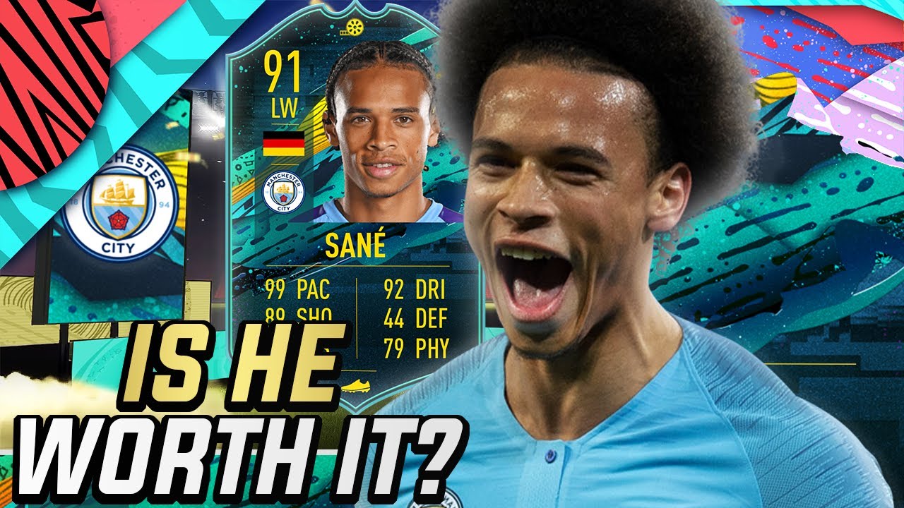 SHOULD YOU DO THE SBC? IS THE 91 PLAYER MOMENTS LEROY SANE SBC WORTH IT!