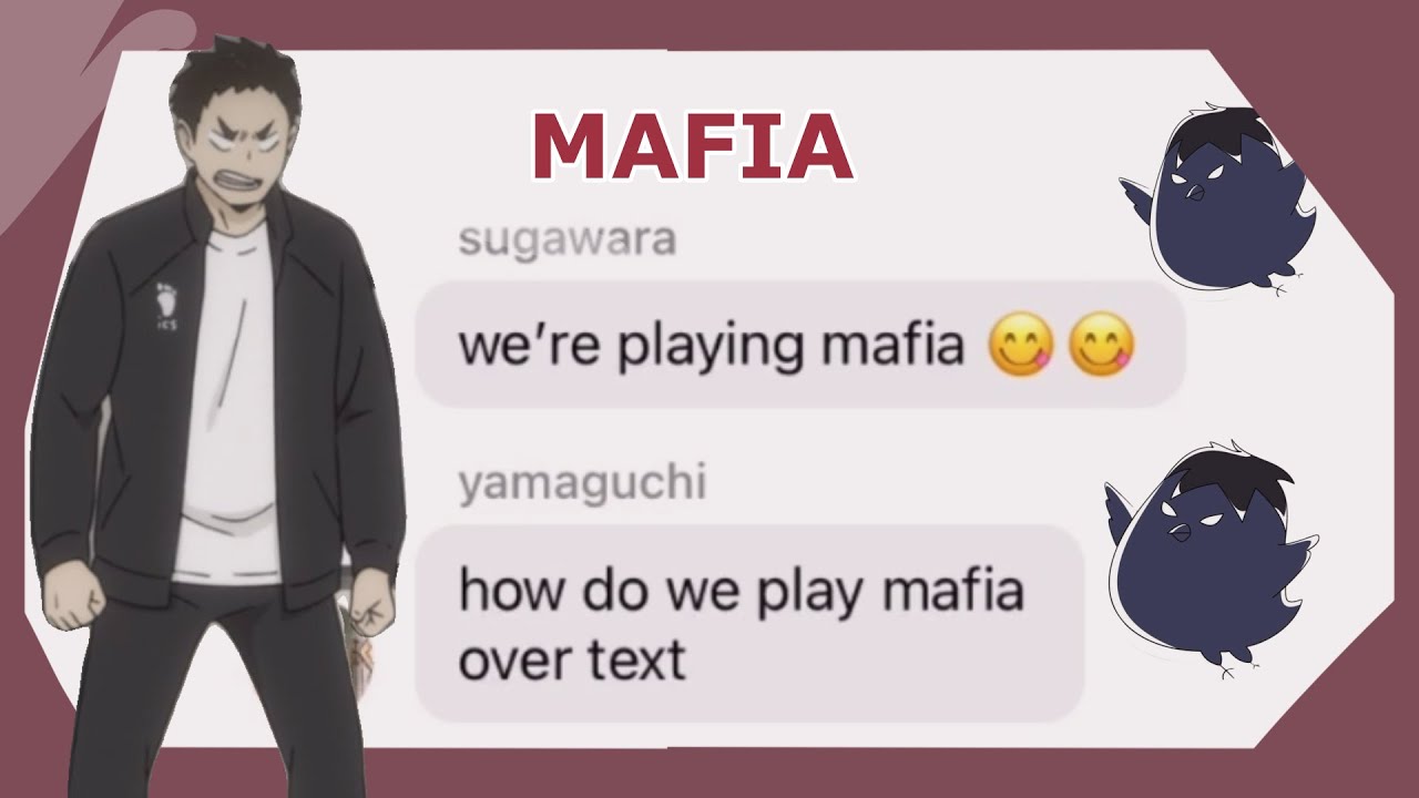 mafia // haikyuu texting story