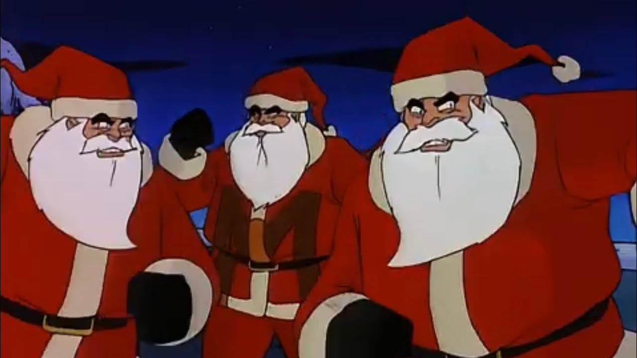 Multiple Santa - All Powers from The Tick