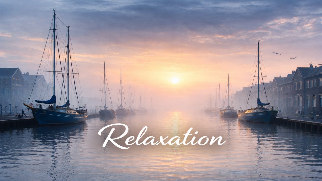 Relaxation | Quiet Harbor at Dawn • Gentle Water & Morning Calm