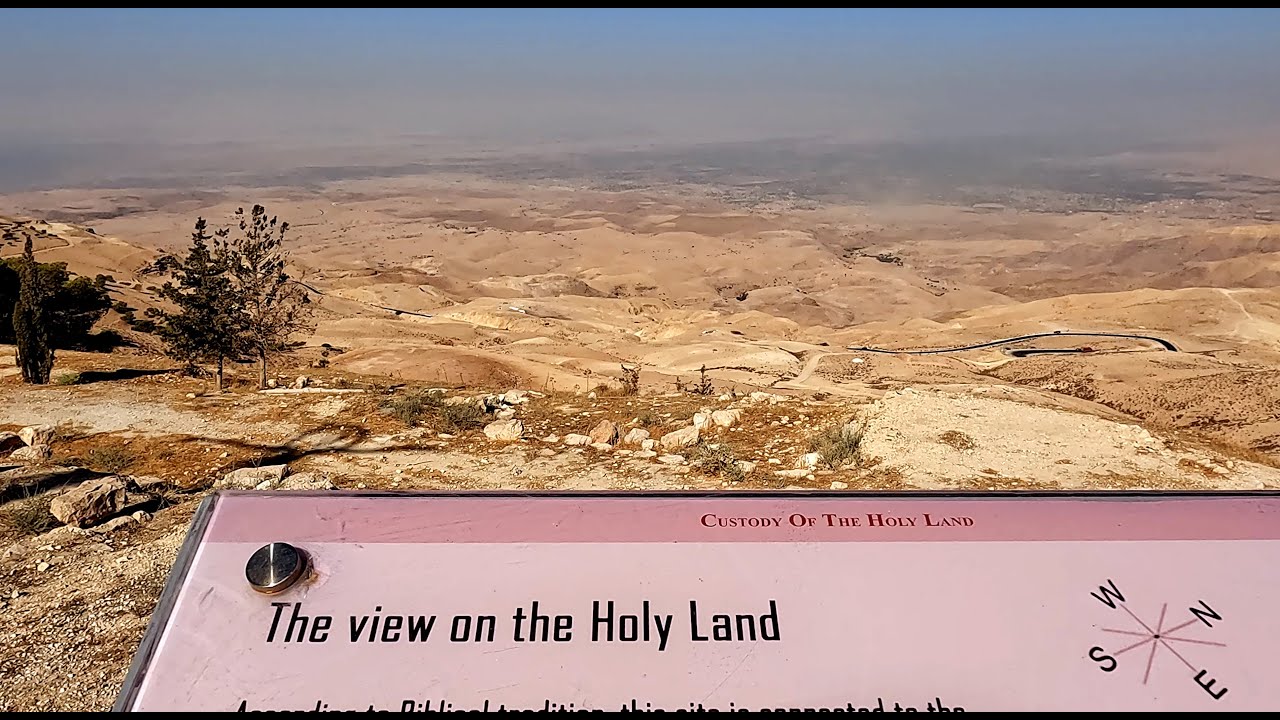 Jordanien: Biblischer Berg Nebo und Mosaikstadt Madaba (4K-Video, kommentiert)