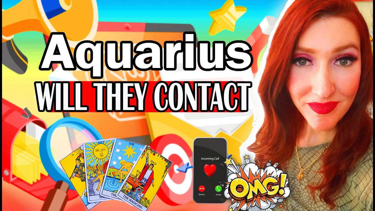 Aquarius SHOCKINGLY ACCURATE! WILL THERE BE CONTACT!! Aquarius Tarot Reading