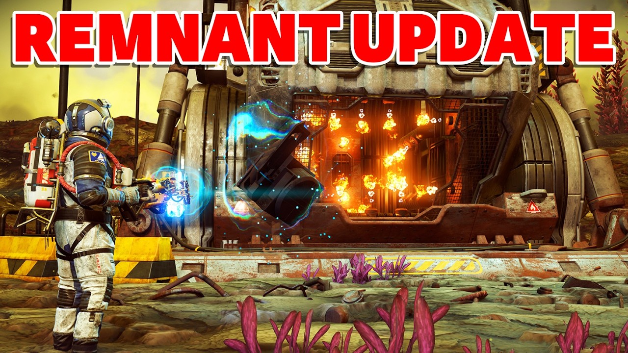 NEW! No Man's Sky Remnant Update: Scrap Salvaging & Industrial Waste Disposal