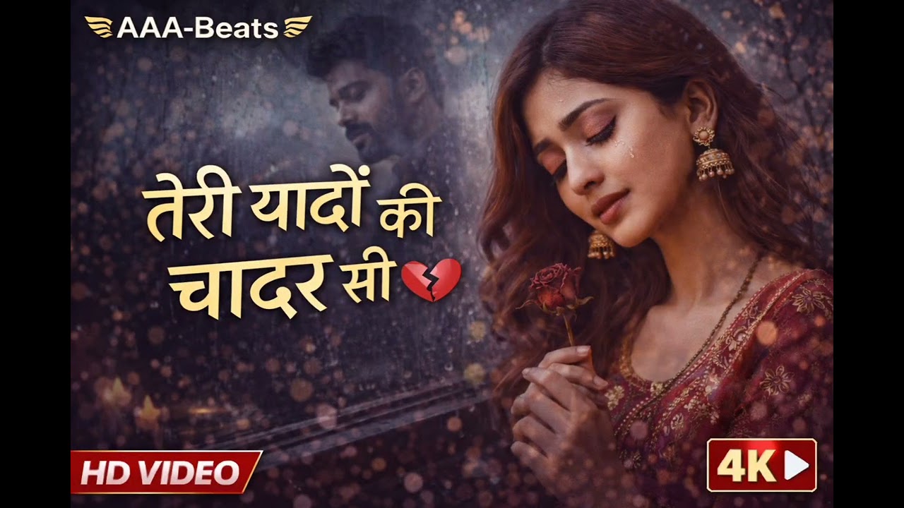 Teri yaadon ki chadar | hindi love sad song 2026 | sad song 2026 #alviyansmusic2#brokenheart 