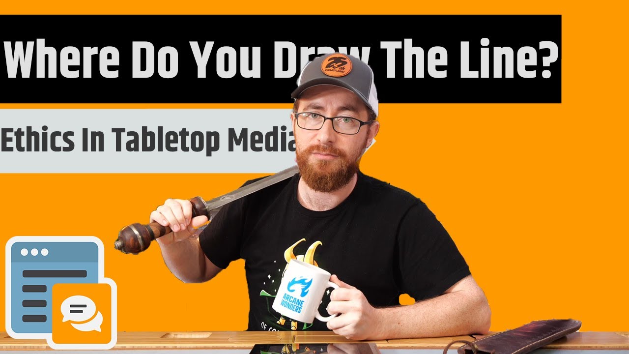 Ethics in Tabletop Media - Where Do We Draw The Lines?
