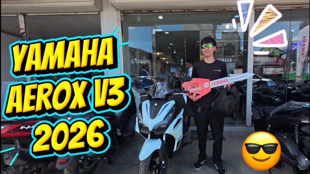 YAMAHA AEROX V3 LIGHT BLUE 2026