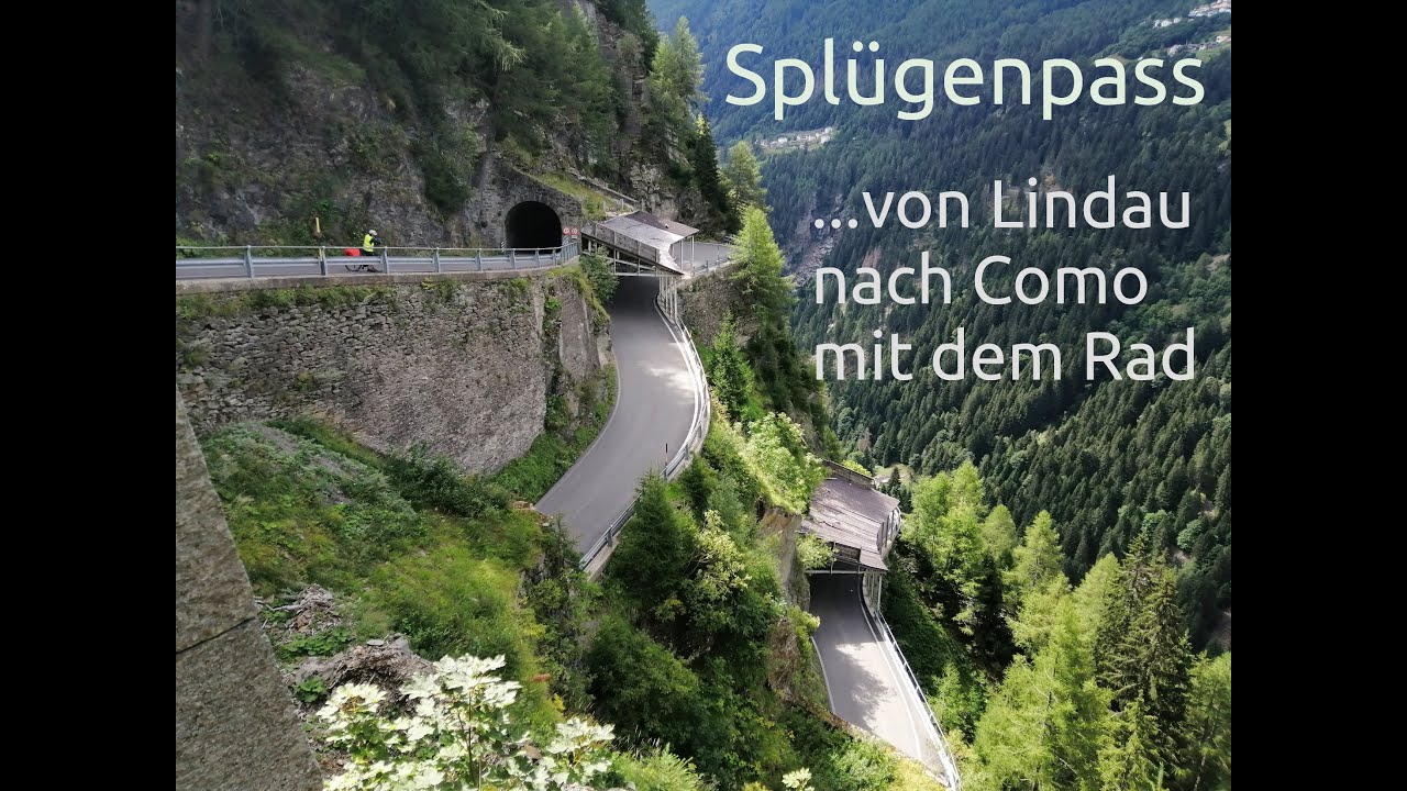 Splügenpass - von Lindau nach Como