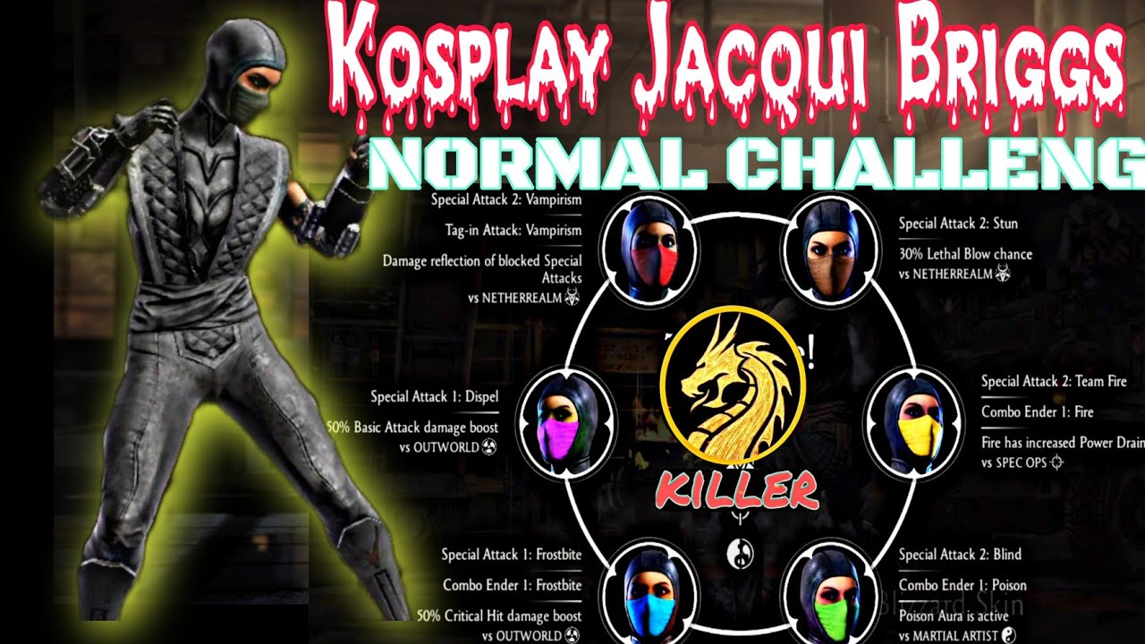 Kosplay Jacqui Briggs Boss Battles | Normal Challenge Battle | #JacquiBriggs #NormalChallange
