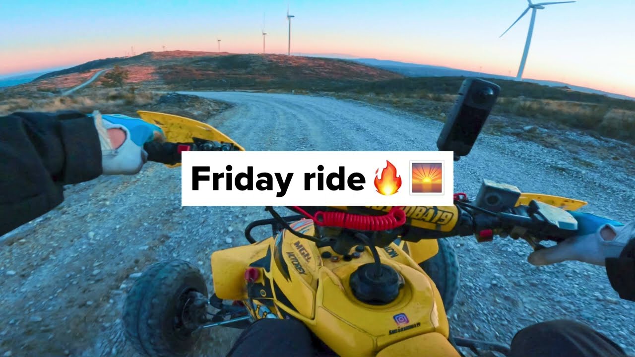 Chasing the Sunset on a LTR450