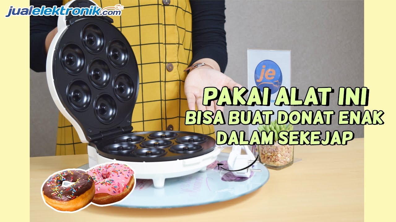 BUAT DONAT DALAM SEKEJAP PAKAI INI - DONUT MAKER OX830 | JUALELEKTRONIK.COM