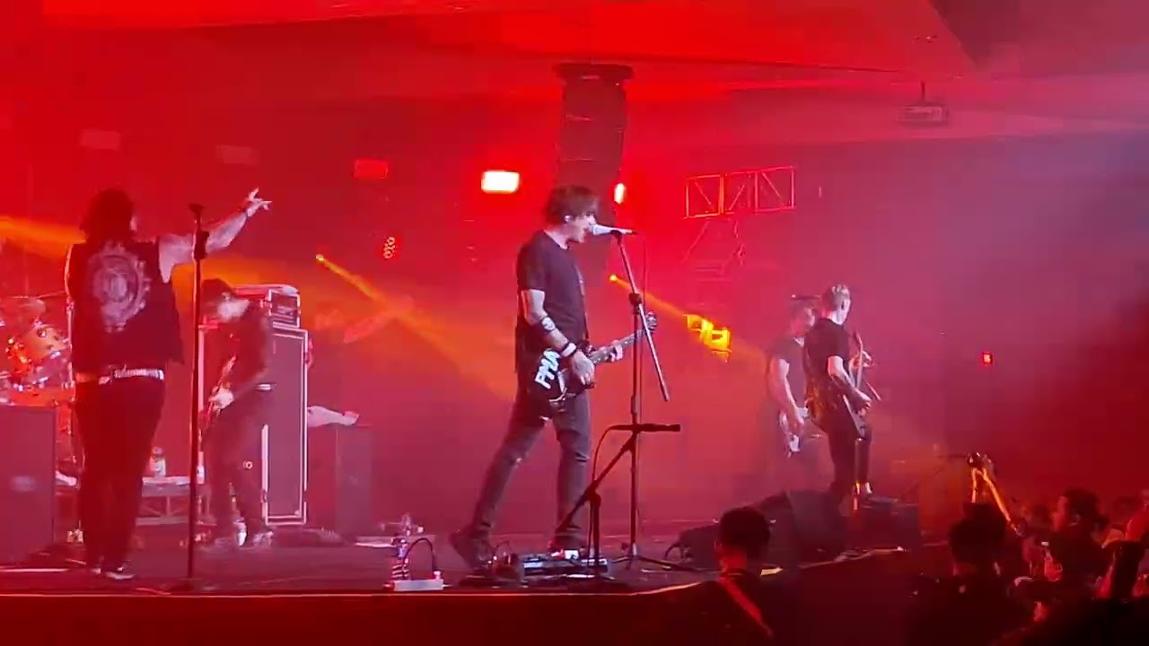 Alesana - Ambrosia Live Jakarta 2025 FRONT ROW