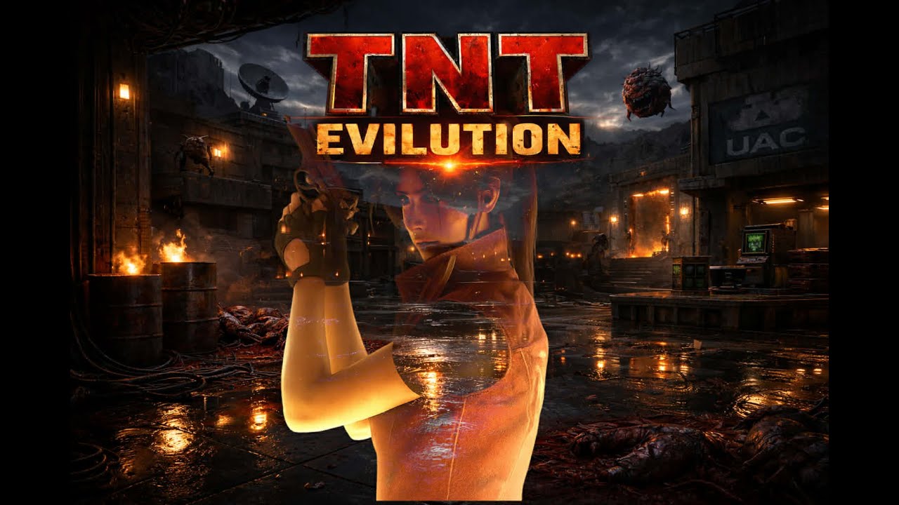 Resident DOOM 2: Claire Redfield in TNT Evilution HD Remaster Full Playthrough Part 5 (Vertical)