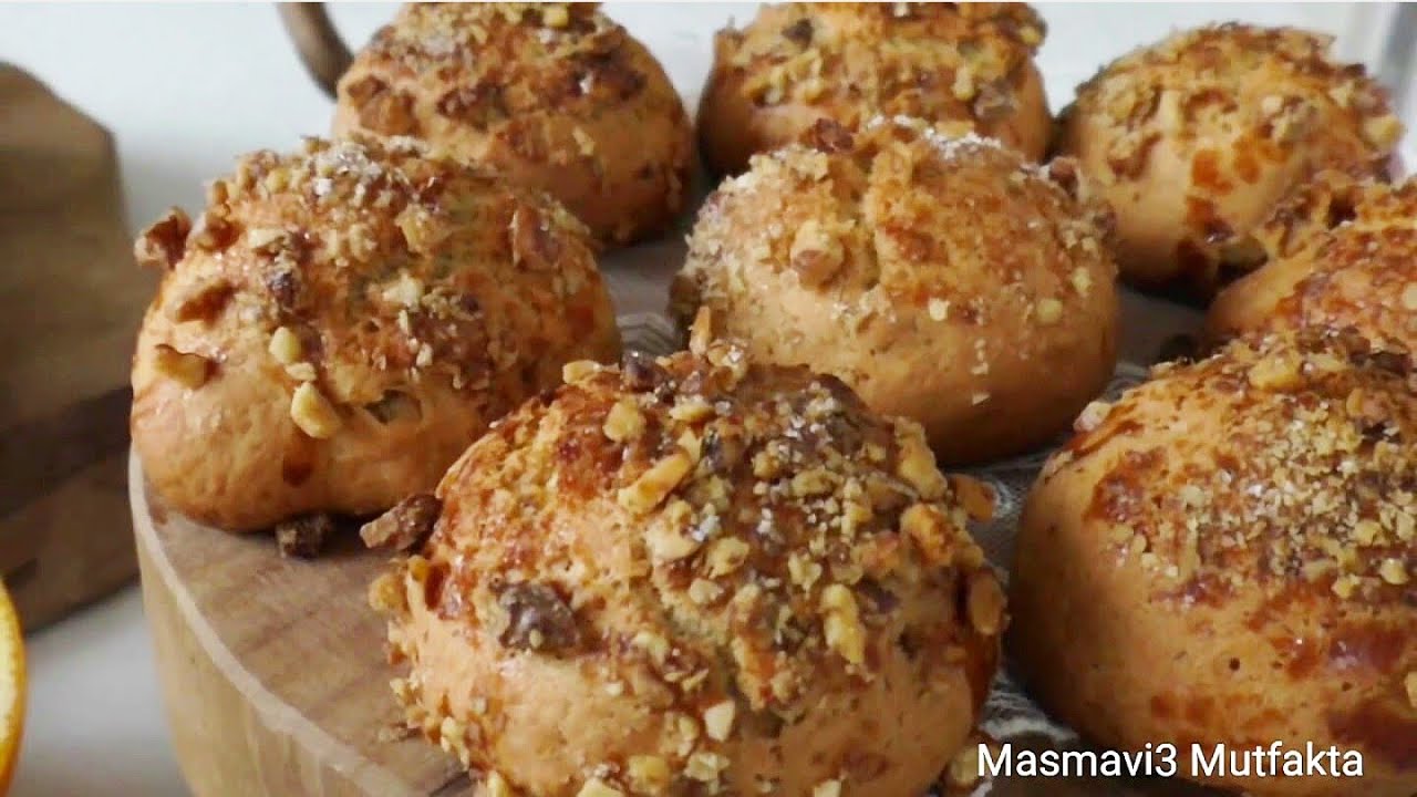 PORTAKALLI ŞAM KURABİYESİ tarifi✔Kurabiye tarifleri #Masmavi3Mutfakta