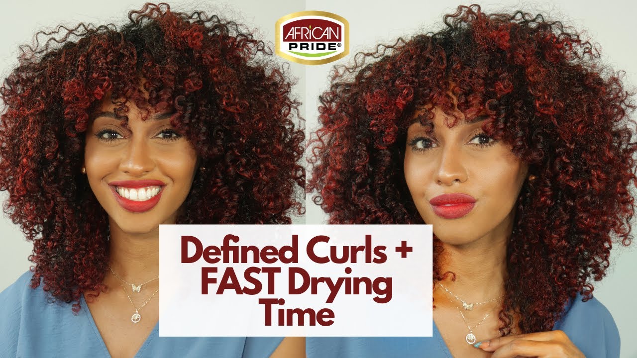 DEFINED Curls with FAST Drying Time Using African Pride's Moisture Miracle Collection! | Sully G