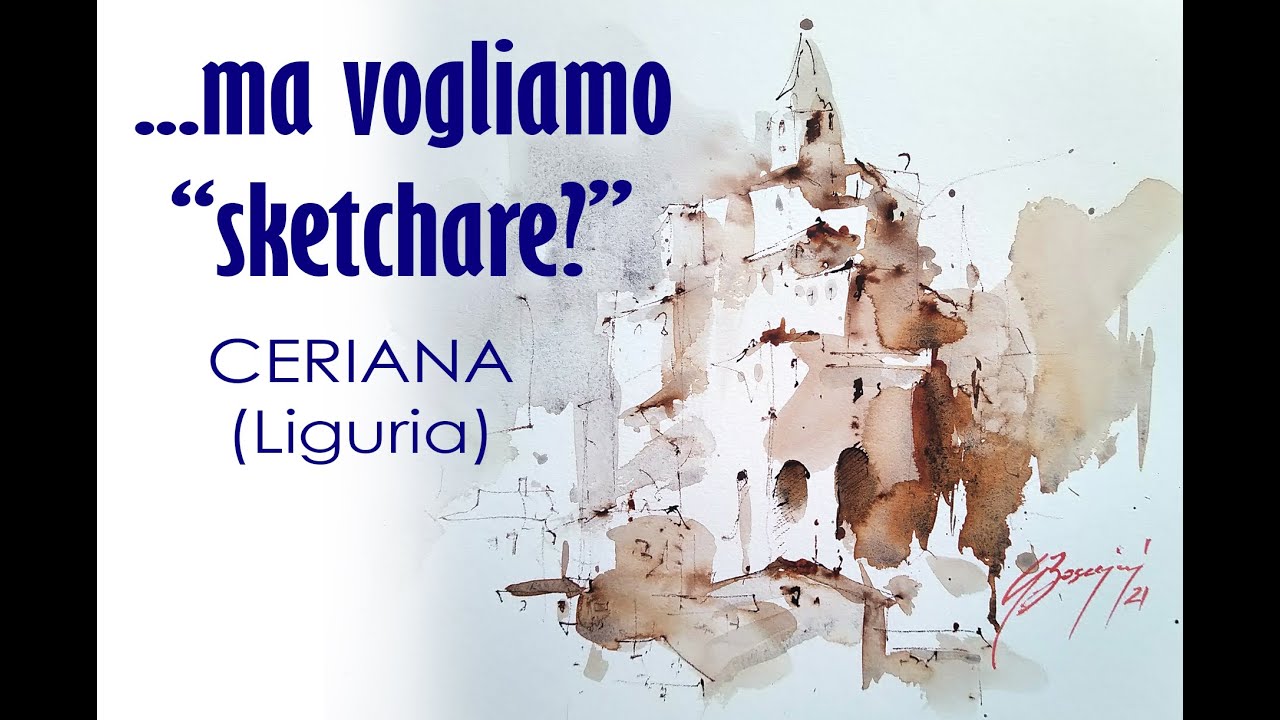 In giro per sketch! Ceriana (Liguria)
