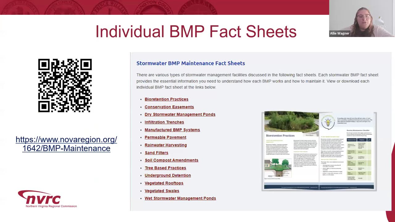 Stormwater Best Management Practice (BMP) Maintenance Guidebook: Lunch & Learn