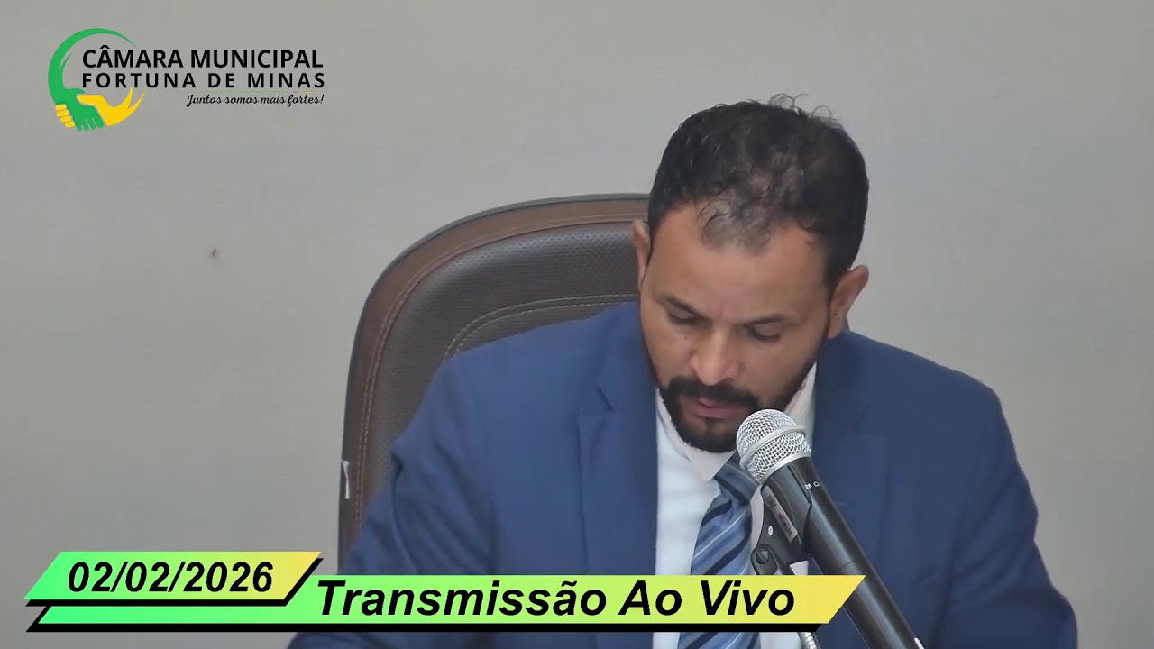 Transmissão ao vivo de Câmara Municipal Fortuna de Minas