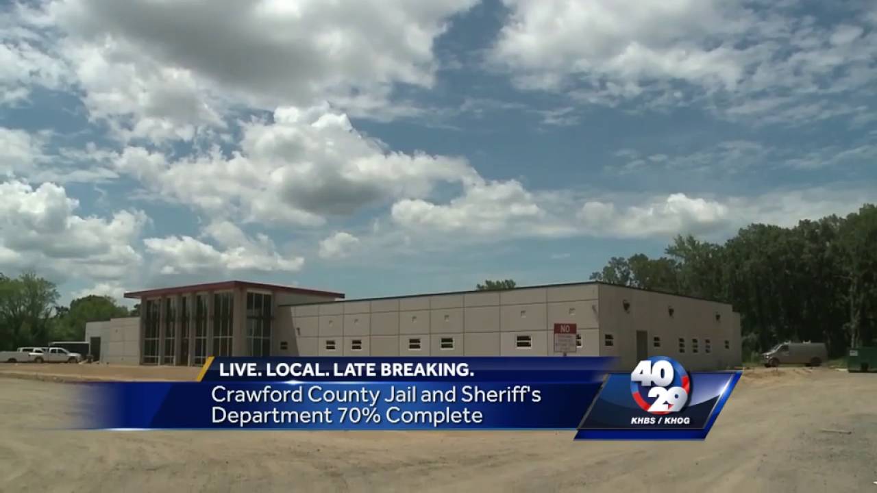 Crawford County Jail 70% Complete