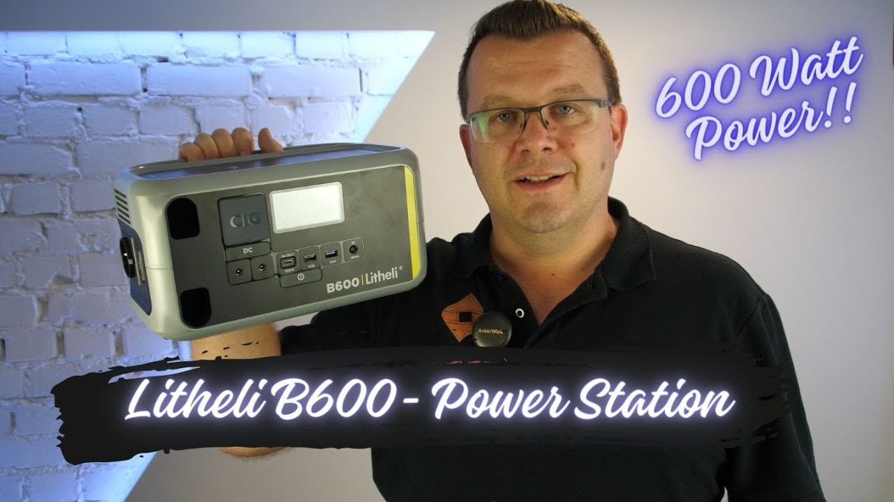 Die Litheli B600 Power Station hat genialen Features! I Unboxing & erster Eindruck I deutsch I 2023
