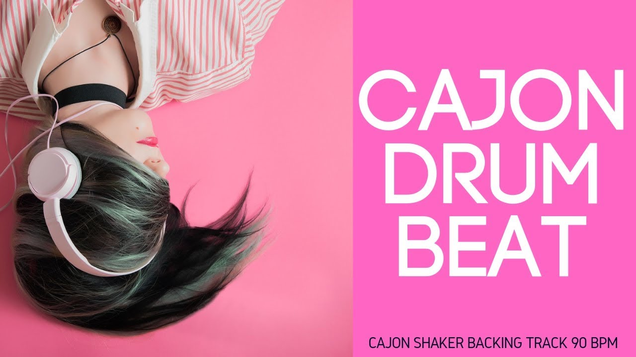 Cajon Shaker Backing Track 90 BPM (Cajon Beat 33)