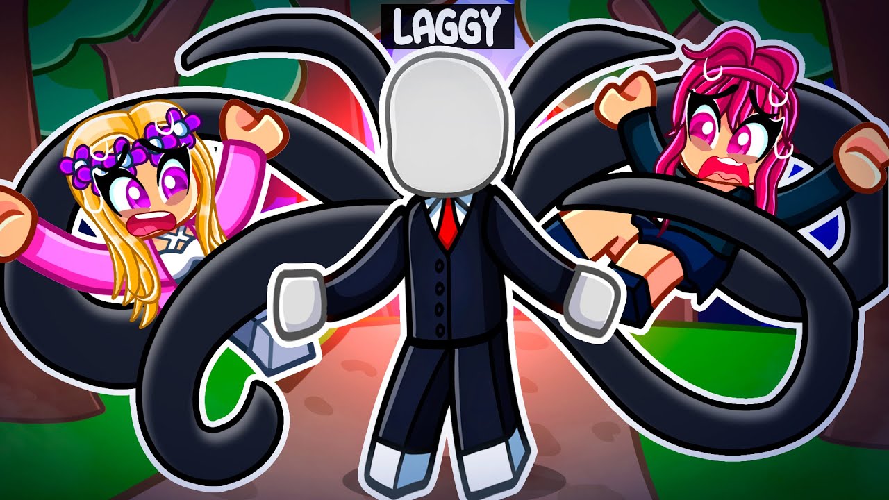 Playing As SLENDERMAN To Troll My CRAZY FAN GIRLS in Roblox Snapchat...