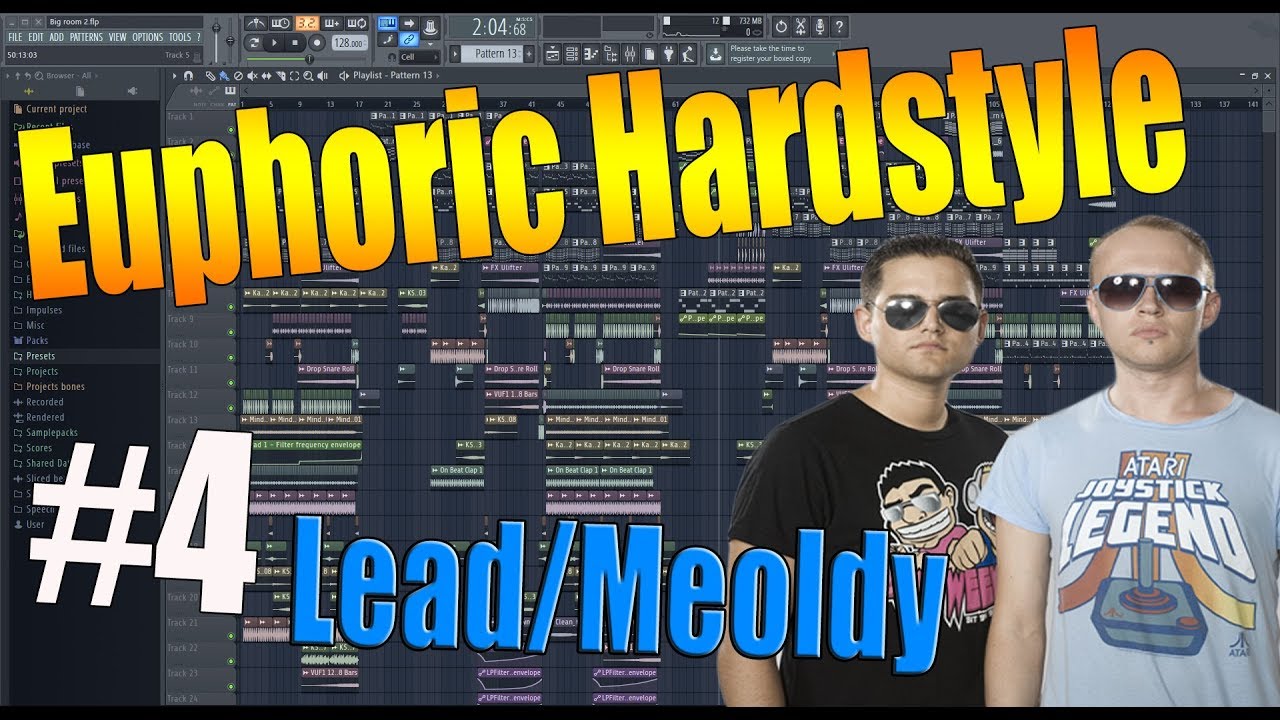 How to make: EUPHORIC HARDSTYLE  [EP.4 - Lead/Meoldy] (DaTweekaz-Style)