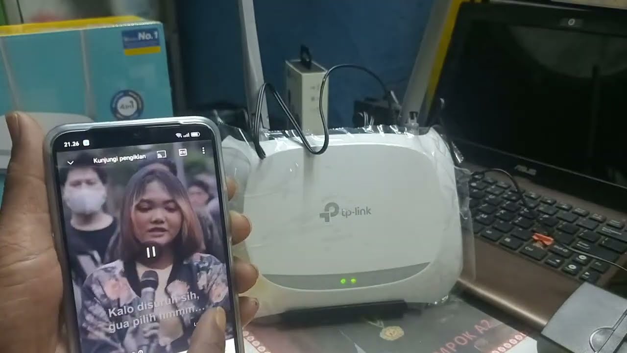 nembak wifi tetangga pake tplink tl wr840n stabil