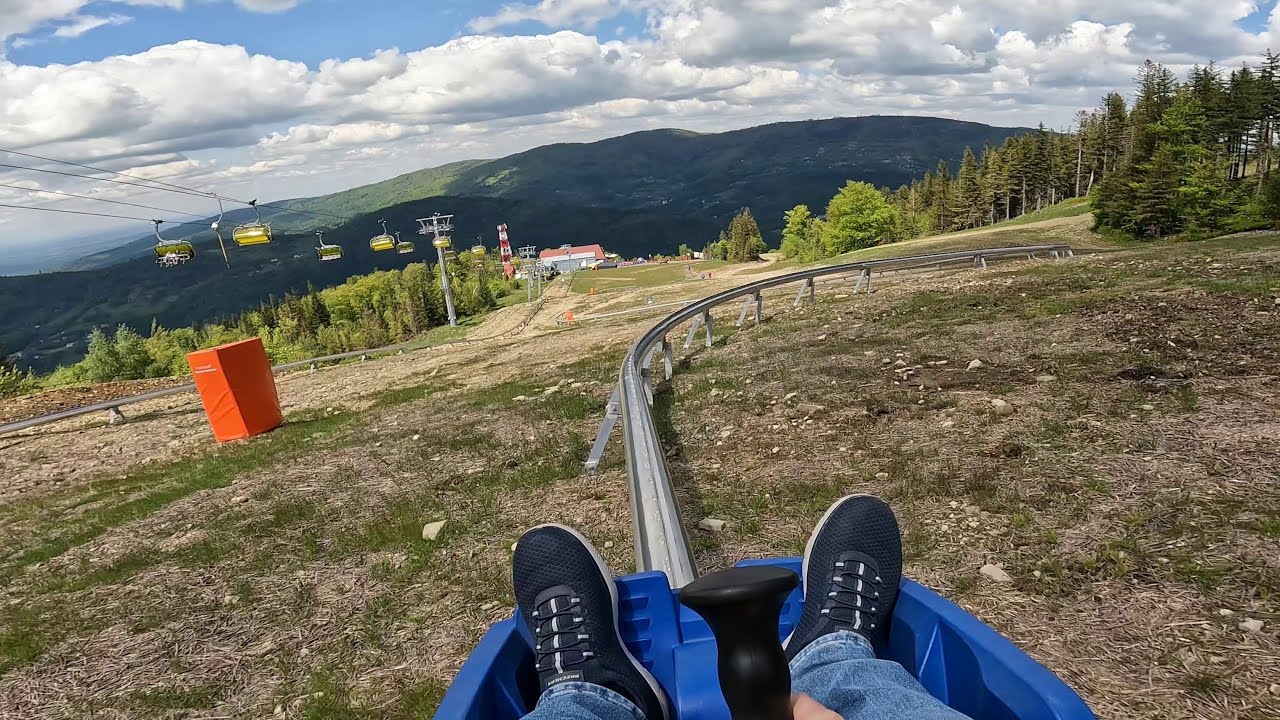Sunkid Mountain Coaster 2 Zjeżdżalnia Grawitacyjna Skrzyczne Ski Resort COS 2025 POV Onride