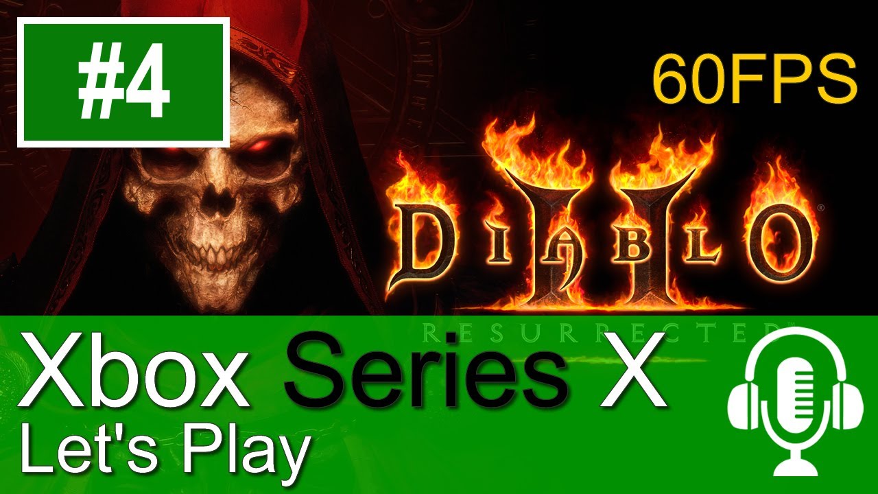 Diablo 2 Resurrected Xbox Series X Gameplay (Let's Play #4) - 60FPS