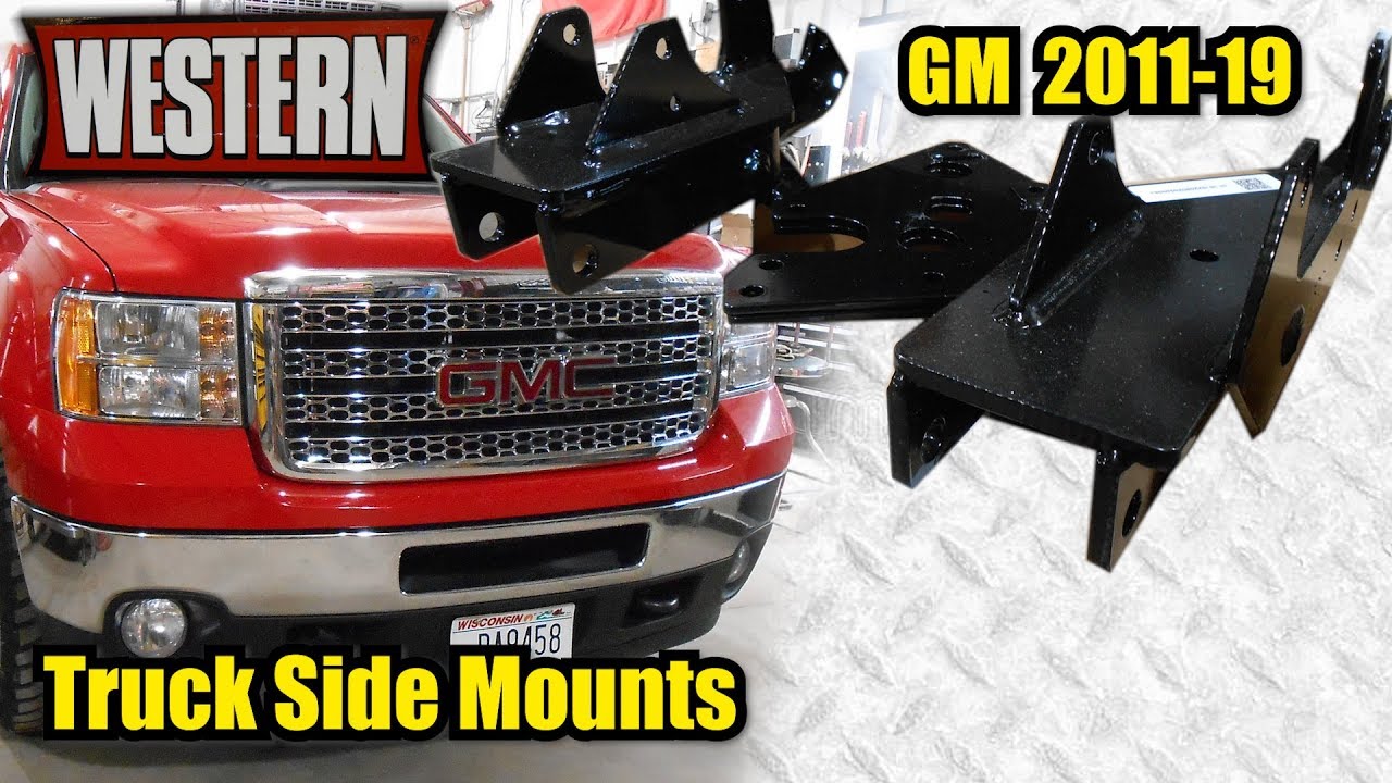 GMC 2500HD 2013 | Western Plow | Боковые крепления для грузовиков