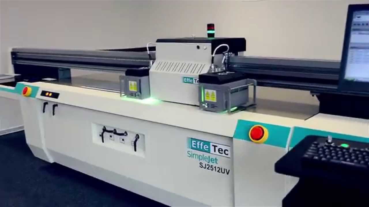 UV Flatbed Konica Minolta