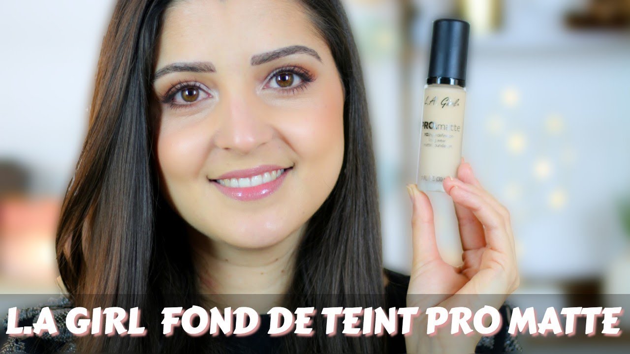 NOUVEAUTÉ MAQUILLAGE : L.A GIRL PRO MATTE FOUNDATION (petit prix)