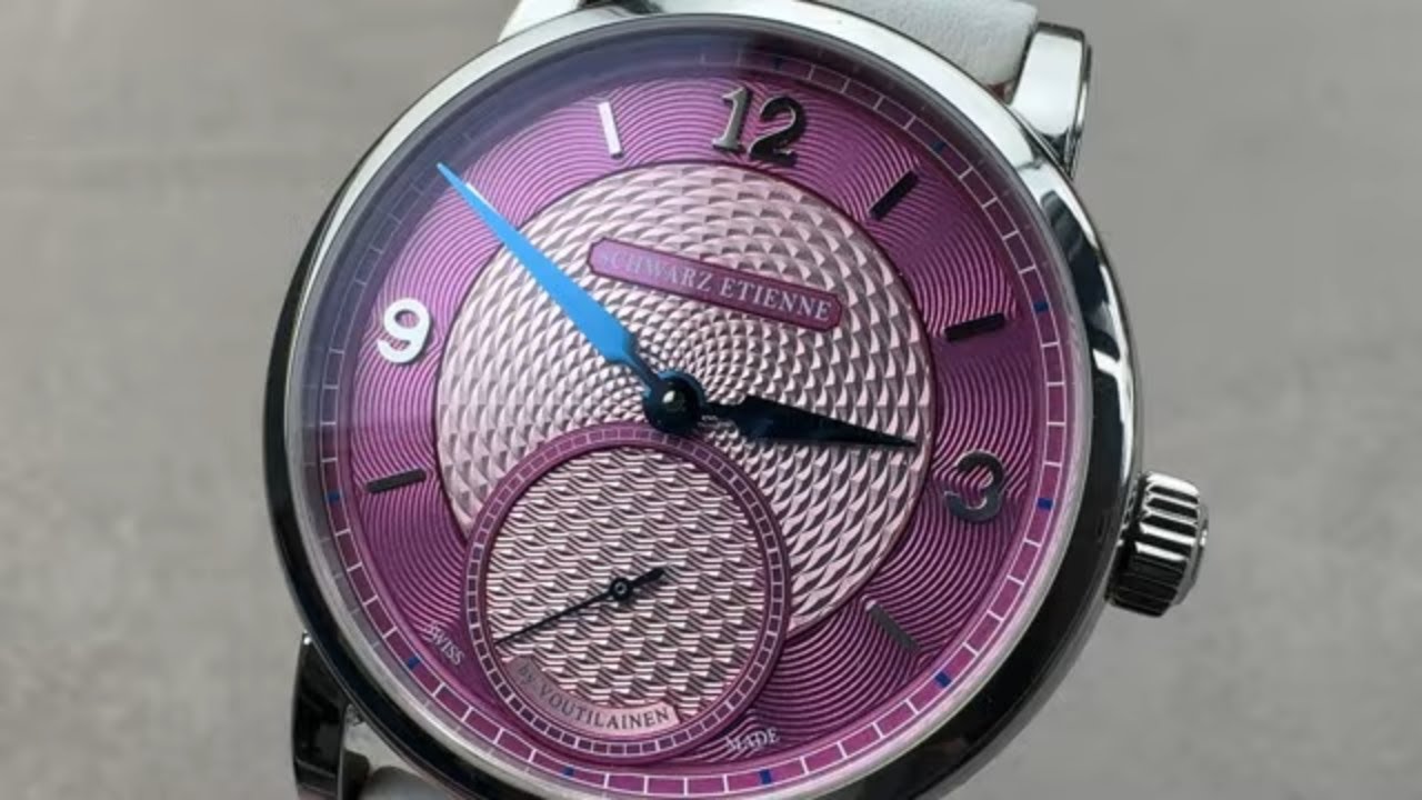 Schwarz Etienne Roma Synergy By Kari Voutilainen WROVMA12SS02CUBCLTD-A Schwarz Etienne Watch Review