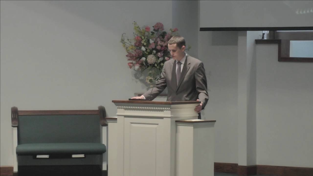 Matthew Jones - Training to be a Champion Sunday Afternoon Service 6/26/2016