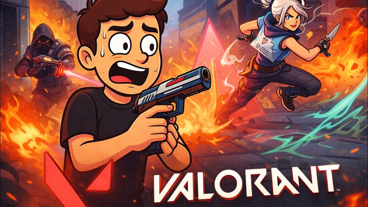RESOLVI JOGAR VALORANT E ME ARREPENDI NA HORA KKKKK