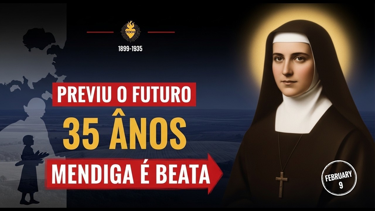 Beata Eusébia Palomino Yenes - A BEATA que PREVIU a Guerra Civil Espanhola e Morreu aos 35 Anos