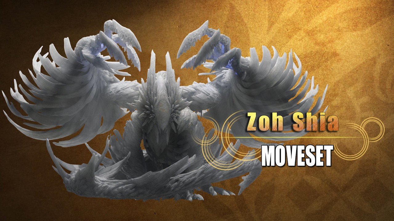 Monster Hunter Wilds - 10★ Zoh Shia Moveset