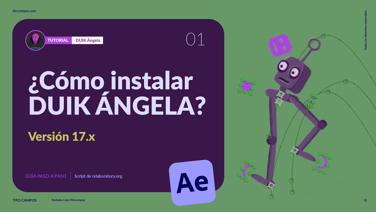 01 | &iquest;C&oacute;mo instalar DUIK &Aacute;ngela? Script version 17x de RxLaboratory &ndash; Tutorial paso a paso &ndash; Espa&ntilde;ol