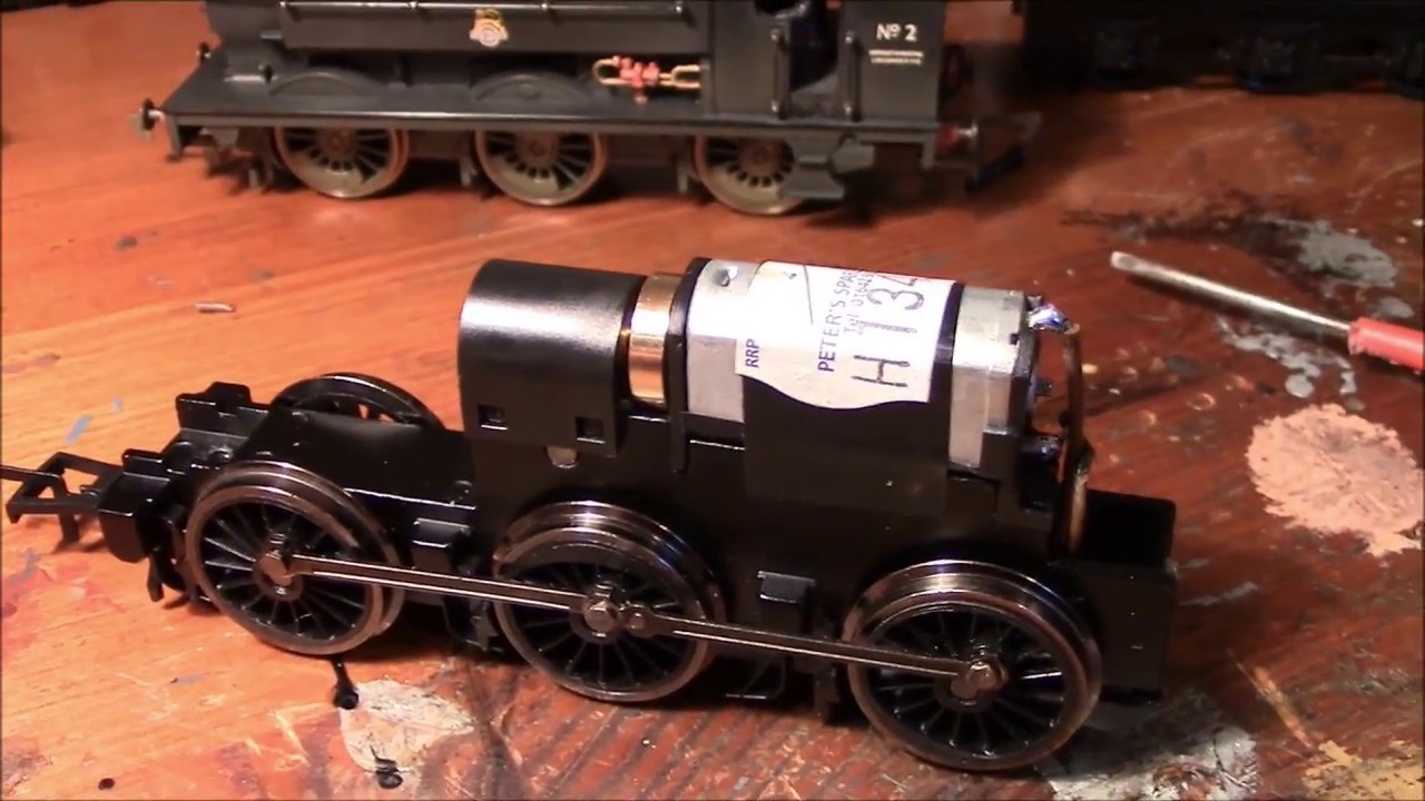 44523 IS ALIVE !  CONVERTING AN AIRFIX 4F TENDER DRIVE