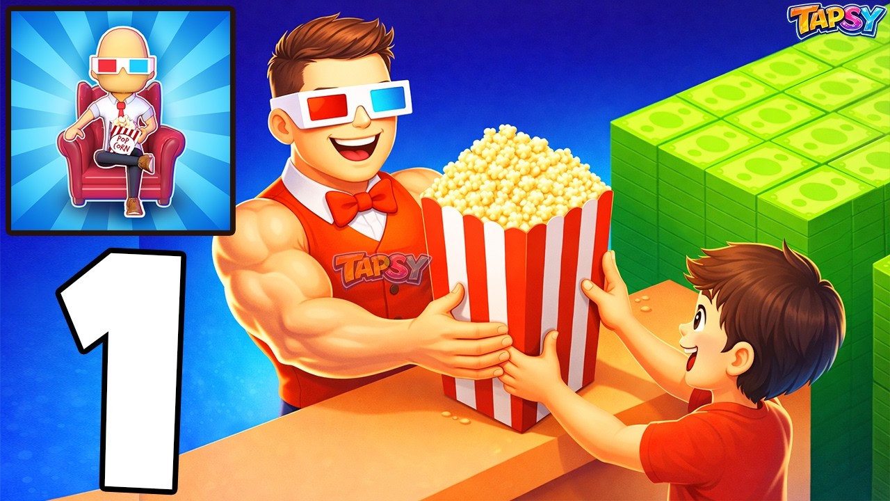 🎬Cinema Business Gameplay Walkthrough Part 1 &ndash; Build Your Movie Empire (Android,iOS)